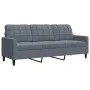 Juego de sofás con cojines 3 piezas terciopelo gris oscuro de , Sofás - Ref: Foro24-3278372, Precio: 609,33 €, Descuento: %