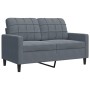 Juego de sofás con cojines 3 piezas terciopelo gris oscuro de , Sofás - Ref: Foro24-3278372, Precio: 618,64 €, Descuento: %