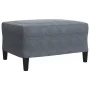 Set of sofas with 4 dark gray velvet cushions by , Sofas - Ref: Foro24-3278462, Price: 695,07 €, Discount: %