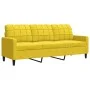 Juego de sofás con cojines 4 piezas terciopelo amarillo de , Sofás - Ref: Foro24-3278387, Precio: 715,90 €, Descuento: %