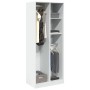 Armario de madera de ingeniería blanco 80x50x200 cm de , Armarios roperos - Ref: Foro24-3307756, Precio: 149,54 €, Descuento: %