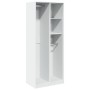 Armario de madera de ingeniería blanco 80x50x200 cm de , Armarios roperos - Ref: Foro24-3307756, Precio: 149,54 €, Descuento: %