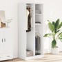 Armario de madera de ingeniería blanco 80x50x200 cm de , Armarios roperos - Ref: Foro24-3307756, Precio: 149,54 €, Descuento: %
