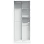 Armario de madera de ingeniería blanco 80x50x200 cm de , Armarios roperos - Ref: Foro24-3307756, Precio: 149,54 €, Descuento: %