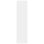 Armario de madera de ingeniería blanco 80x50x200 cm de , Armarios roperos - Ref: Foro24-3307756, Precio: 149,54 €, Descuento: %