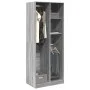 Armario de madera de ingeniería gris Sonoma 80x50x200 cm de , Armarios roperos - Ref: Foro24-3307761, Precio: 144,91 €, Descu...