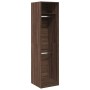 Armario de madera de ingeniería marrón roble 50x50x200 cm de , Armarios roperos - Ref: Foro24-3307789, Precio: 117,87 €, Desc...
