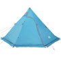 Tienda de campaña tipi para 5 personas impermeable azul de , Tiendas de campaña - Ref: Foro24-4009408, Precio: 81,41 €, Descu...