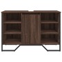 Armario lavabo baño madera ingeniería marrón roble 91x35x60 cm de , Muebles de baño - Ref: Foro24-848668, Precio: 84,07 €, De...