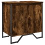 Armario lavabo baño madera ingeniería roble ahumado 60x35x60 cm de , Muebles de baño - Ref: Foro24-848656, Precio: 57,51 €, D...