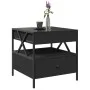 Mesa de centro con Infinity LED negro 50x50x51 cm de , Mesas de centro - Ref: Foro24-847712, Precio: 89,20 €, Descuento: %