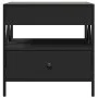 Mesa de centro con Infinity LED negro 50x50x51 cm de , Mesas de centro - Ref: Foro24-847712, Precio: 89,20 €, Descuento: %