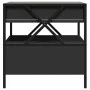 Mesa de centro con Infinity LED negro 50x50x51 cm de , Mesas de centro - Ref: Foro24-847712, Precio: 89,20 €, Descuento: %