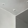 Conector de postes en forma de X metal galvanizado 81x81 mm de , Postes de cerca - Ref: Foro24-145467, Precio: 28,47 €, Descu...