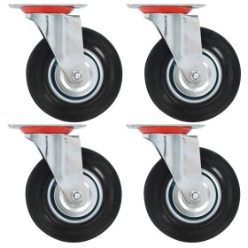 Ruedas giratorias 12 unidades 125 mm de , Manipulación de materiales - Ref: Foro24-277972, Precio: 91,84 €, Descuento: %