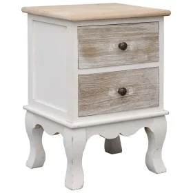 Mesita de noche madera de Paulownia 35x30x50 cm de , Mesitas de noche - Ref: Foro24-284064, Precio: 91,57 €, Descuento: %