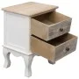 Mesita de noche madera de Paulownia 35x30x50 cm de , Mesitas de noche - Ref: Foro24-284064, Precio: 91,57 €, Descuento: %