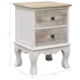 Mesita de noche madera de Paulownia 35x30x50 cm de , Mesitas de noche - Ref: Foro24-284064, Precio: 91,57 €, Descuento: %