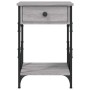 Mesita de noche madera contrachapada gris Sonoma 40x42x60 cm de , Mesitas de noche - Ref: Foro24-826341, Precio: 49,86 €, Des...