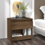 Mesita noche 2 uds madera contrachapada roble marrón 40x30x39cm de , Mesitas de noche - Ref: Foro24-815134, Precio: 64,36 €, ...