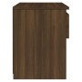 Mesita noche 2 uds madera contrachapada roble marrón 40x30x39cm de , Mesitas de noche - Ref: Foro24-815134, Precio: 64,36 €, ...