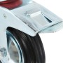 Ruedas giratorias con frenos dobles 4 unidades 160 mm de , Manipulación de materiales - Ref: Foro24-143452, Precio: 56,54 €, ...