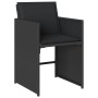 Set comedor de jardín con cojines 13 pzas ratán sintético negro de , Conjuntos de jardín - Ref: Foro24-3211159, Precio: 662,0...