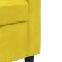 Juego de sofás con cojines 2 piezas terciopelo amarillo de , Sofás - Ref: Foro24-3278477, Precio: 517,95 €, Descuento: %