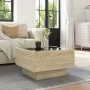 Mesa de centro y LED madera ingeniería roble Sonoma 50x50x30 cm by , Coffee table - Ref: Foro24-847506, Price: 90,91 €, Disco...