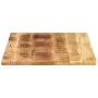 Tablero de mesa rectangular madera maciza mango 80x70x1,5 cm de , Tableros para mesas - Ref: Foro24-371342, Precio: 71,31 €, ...