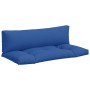 Cojines para palets 2 unidades tela azul de , Cojines para sillas y sofás - Ref: Foro24-360932, Precio: 59,39 €, Descuento: %