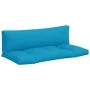 Cojines para sofá de palets 2 unidades tela azul claro de , Cojines para sillas y sofás - Ref: Foro24-360926, Precio: 46,91 €...