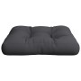 Cojín para sofá de palets tela negro 58x58x10 cm de , Cojines para sillas y sofás - Ref: Foro24-360907, Precio: 32,88 €, Desc...