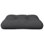 Cojín para sofá de palets tela negro 58x58x10 cm de , Cojines para sillas y sofás - Ref: Foro24-360907, Precio: 30,07 €, Desc...