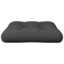 Cojín para sofá de palets tela negro 58x58x10 cm de , Cojines para sillas y sofás - Ref: Foro24-360907, Precio: 32,88 €, Desc...