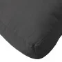 Cojín para sofá de palets tela negro 58x58x10 cm de , Cojines para sillas y sofás - Ref: Foro24-360907, Precio: 30,07 €, Desc...