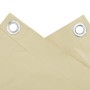 Pantalla de privacidad de balcón PVC crema 700x75 cm de , Paneles de vallas - Ref: Foro24-4005392, Precio: 30,90 €, Descuento: %