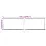 Pantalla de privacidad de balcón PVC crema 700x75 cm de , Paneles de vallas - Ref: Foro24-4005392, Precio: 24,64 €, Descuento: %