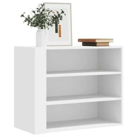 Armario de pared madera de ingeniería blanco 75x35x60 cm de , Estantes y estanterías - Ref: Foro24-848416, Precio: 57,81 €, D...