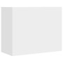 Armario de pared madera de ingeniería blanco 75x35x60 cm de , Estantes y estanterías - Ref: Foro24-848416, Precio: 58,65 €, D...
