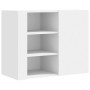 Armario de pared madera de ingeniería blanco 75x35x60 cm de , Estantes y estanterías - Ref: Foro24-848423, Precio: 69,03 €, D...