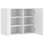 Armario de pared madera de ingeniería blanco 75x35x60 cm de , Estantes y estanterías - Ref: Foro24-848423, Precio: 69,03 €, D...