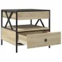 Mesa de centro con Infinity LED roble Sonoma 50x50x51 cm de , Mesas de centro - Ref: Foro24-847713, Precio: 85,58 €, Descuent...