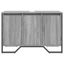 Armario lavabo baño madera ingeniería gris Sonoma 91x35x60 cm de , Muebles de baño - Ref: Foro24-848662, Precio: 104,08 €, De...