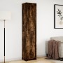 Aparador LED madera ingeniería roble ahumado 41,5x32,5x200 cm de , Aparadores - Ref: Foro24-3307902, Precio: 140,07 €, Descue...