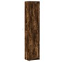 Aparador LED madera ingeniería roble ahumado 41,5x32,5x200 cm de , Aparadores - Ref: Foro24-3307902, Precio: 140,07 €, Descue...