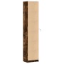 Aparador LED madera ingeniería roble ahumado 41,5x32,5x200 cm de , Aparadores - Ref: Foro24-3307902, Precio: 140,07 €, Descue...