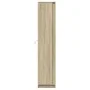 Aparador con LED madera ingeniería roble Sonoma 41,5x32,5x200cm de , Aparadores - Ref: Foro24-3307900, Precio: 118,11 €, Desc...