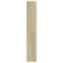 Aparador con LED madera ingeniería roble Sonoma 41,5x32,5x200cm de , Aparadores - Ref: Foro24-3307900, Precio: 118,11 €, Desc...