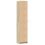 Aparador con LED madera ingeniería roble Sonoma 41,5x32,5x200cm de , Aparadores - Ref: Foro24-3307900, Precio: 119,66 €, Desc...